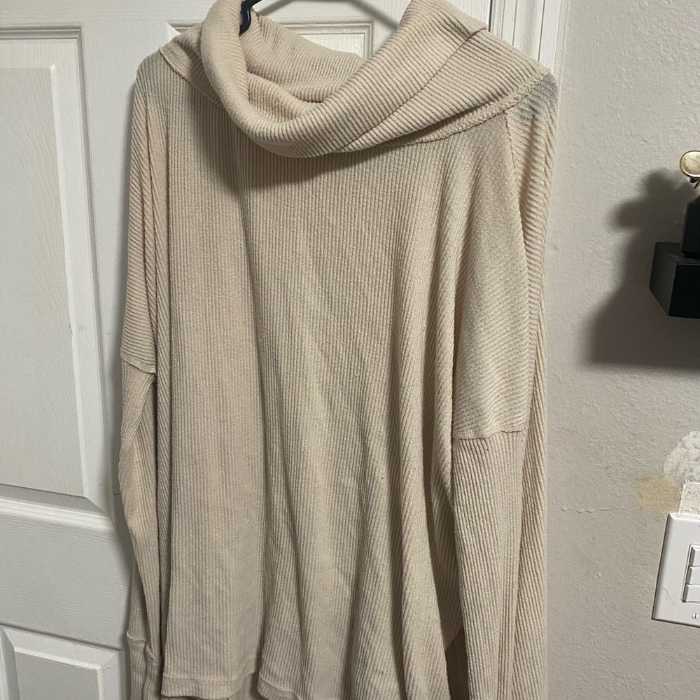 Free people slit back sweater